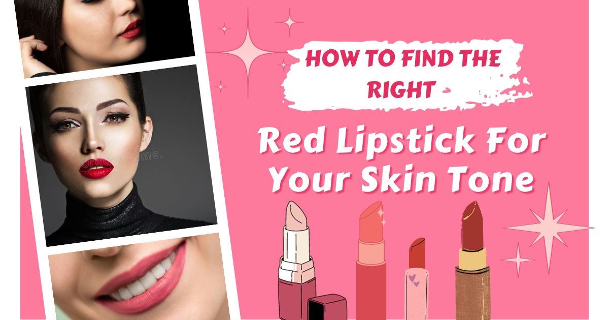 How To Find The Right Red Lipstick For Your Skin Tone